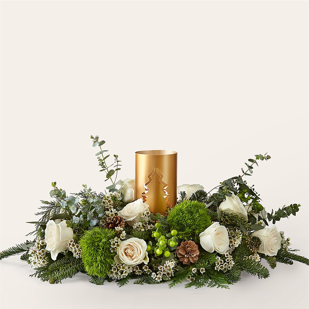 Chestnuts Roasting Centerpiece – Executive Flowers, El Paso TX