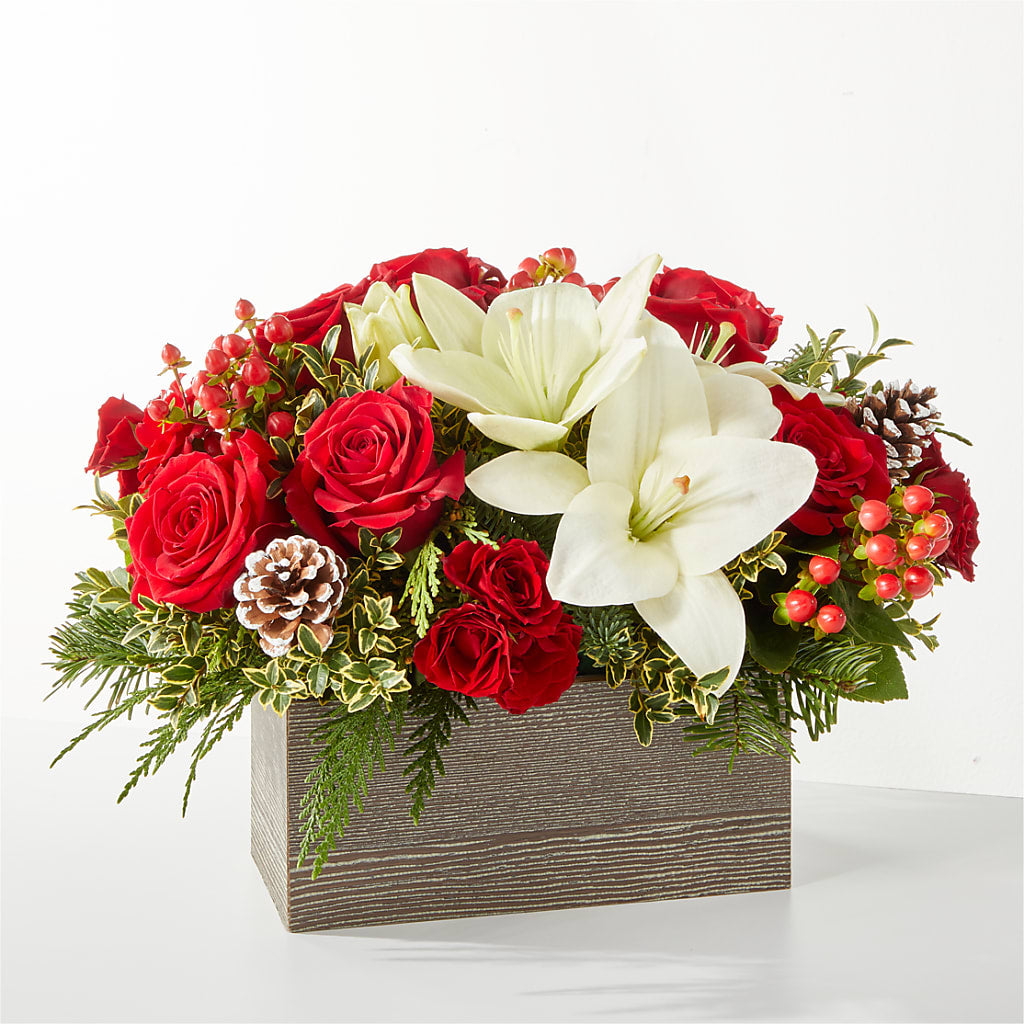 Snowy Wonderland Bouquet – Executive Flowers, El Paso TX