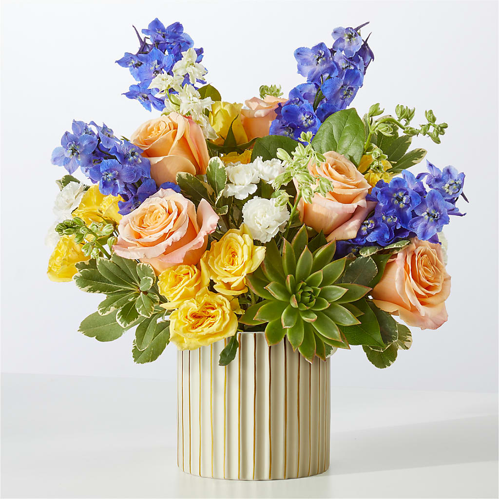 Cobalt Reverie Bouquet – Executive Flowers, El Paso TX