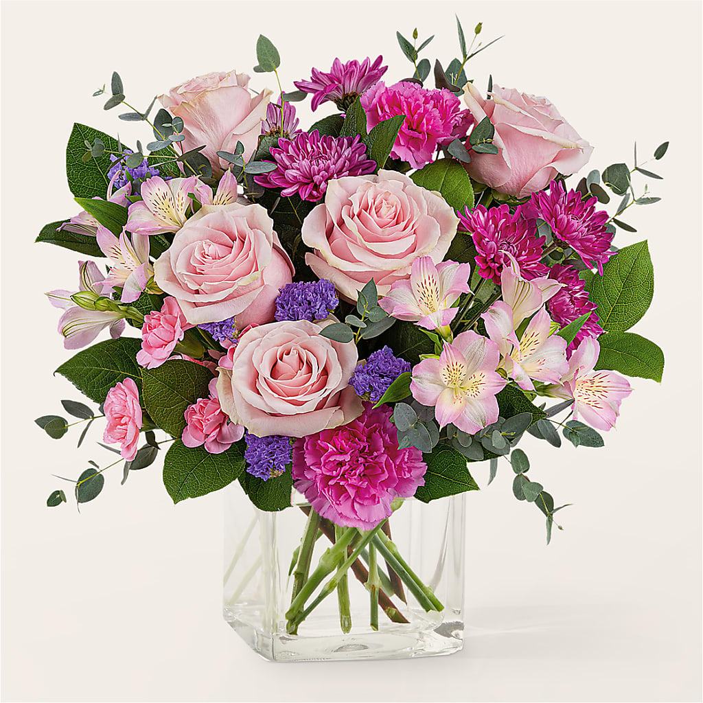 Rosy Radiance Bouquet – Executive Flowers, El Paso TX