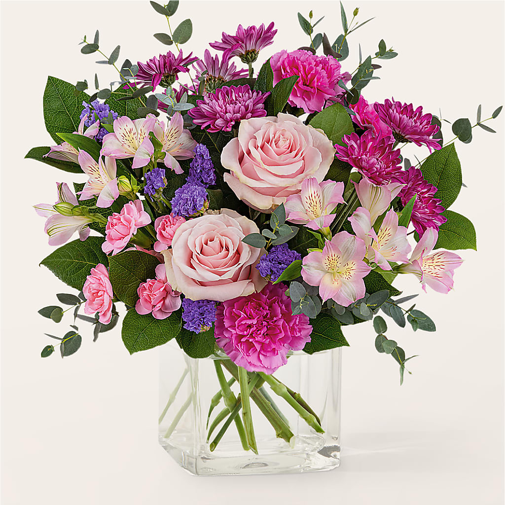 Rosy Radiance Bouquet – Executive Flowers, El Paso TX