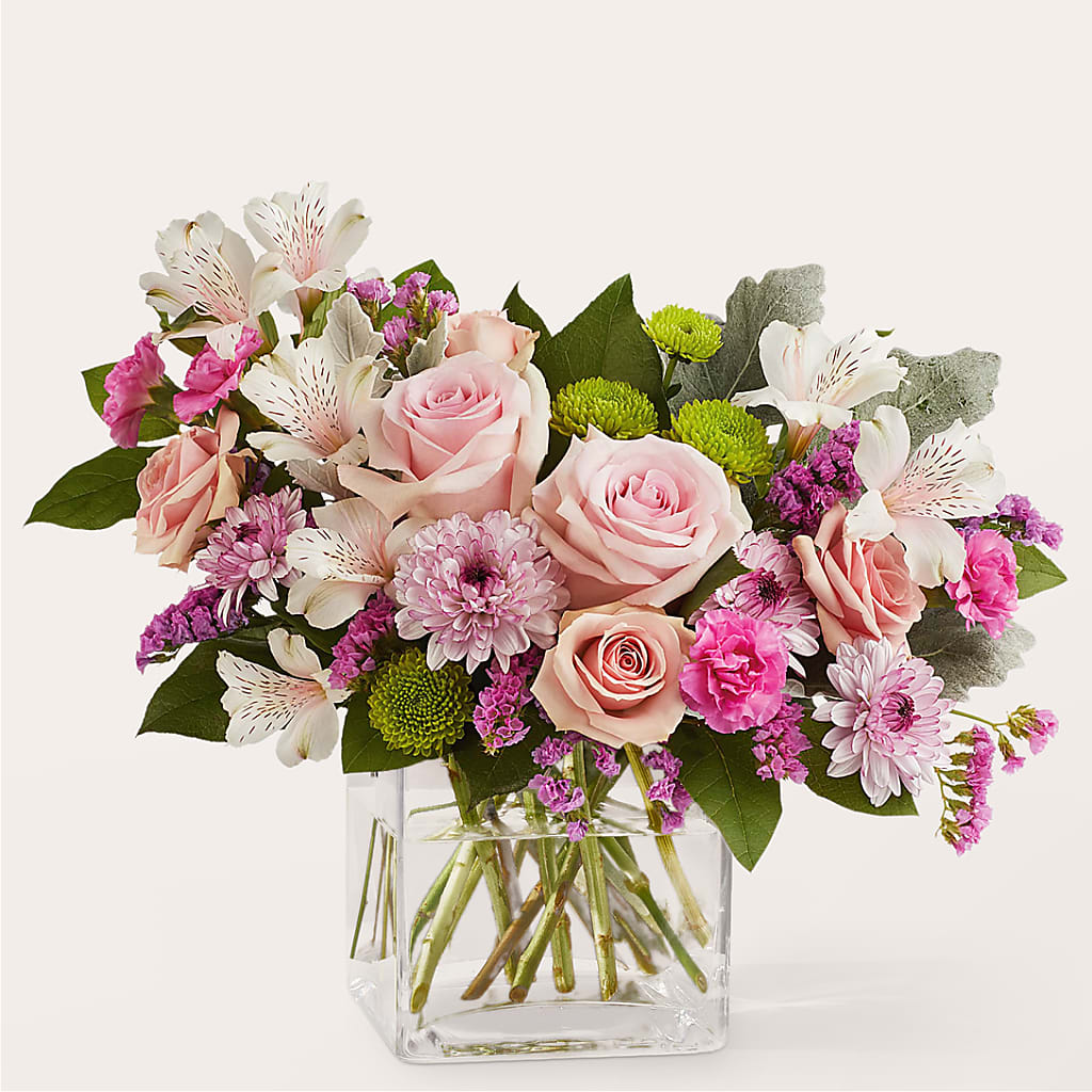 Pink Suede Bouquet – Executive Flowers, El Paso TX