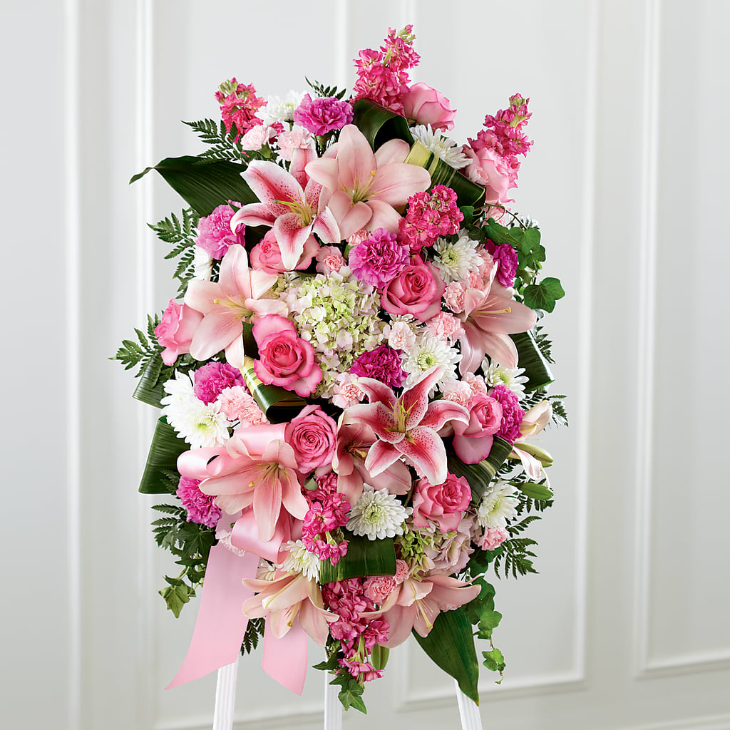 Comforting Standing Spray – Executive Flowers, El Paso TX
