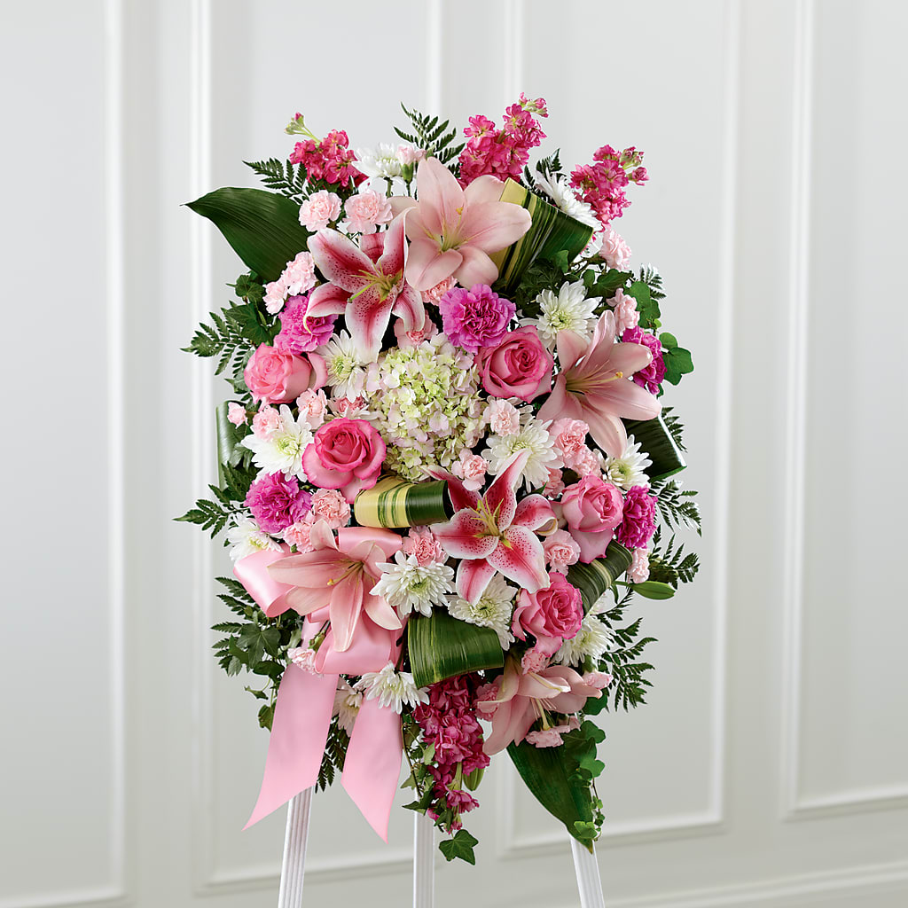 Comforting Standing Spray – Executive Flowers, El Paso TX