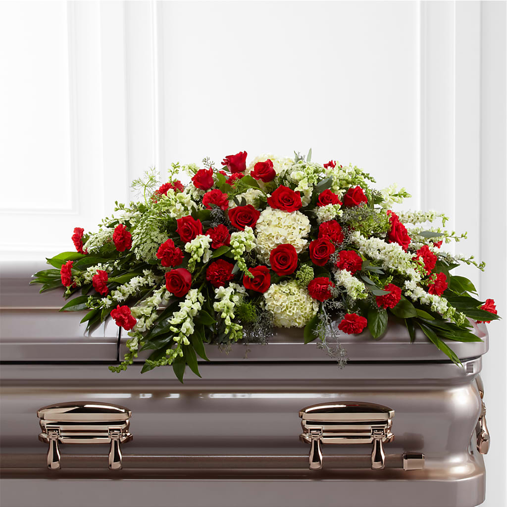 Sincerity Casket Spray – Executive Flowers, El Paso TX