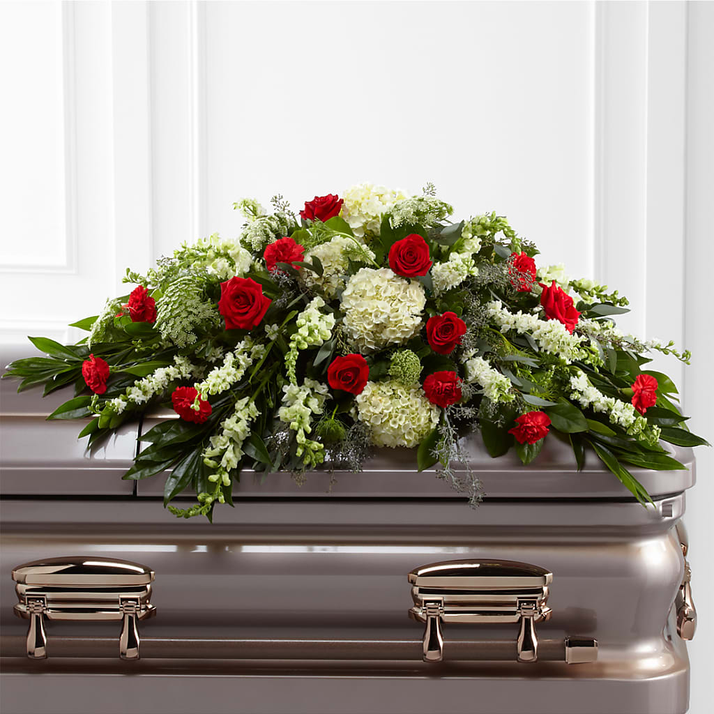 Sincerity Casket Spray – Executive Flowers, El Paso TX