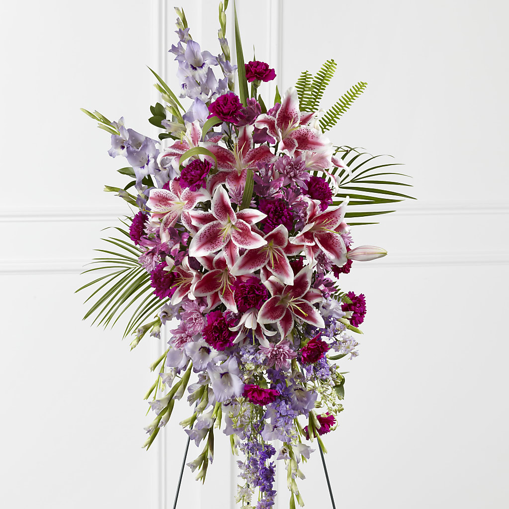 Tender Touch Standing Spray – Executive Flowers, El Paso TX