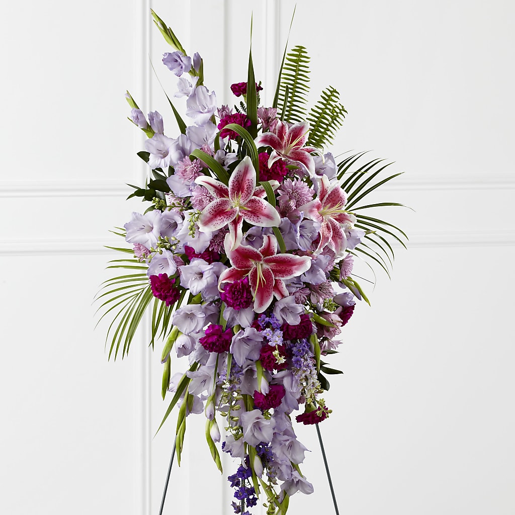 Tender Touch Standing Spray – Executive Flowers, El Paso TX