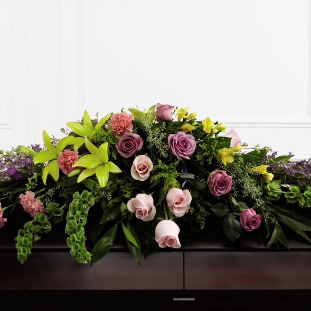Forever Beloved Casket Spray – Executive Flowers, El Paso TX