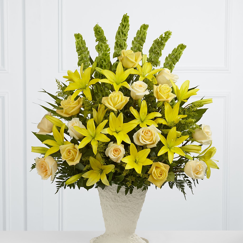 Golden Memories Arrangement – Executive Flowers, El Paso TX