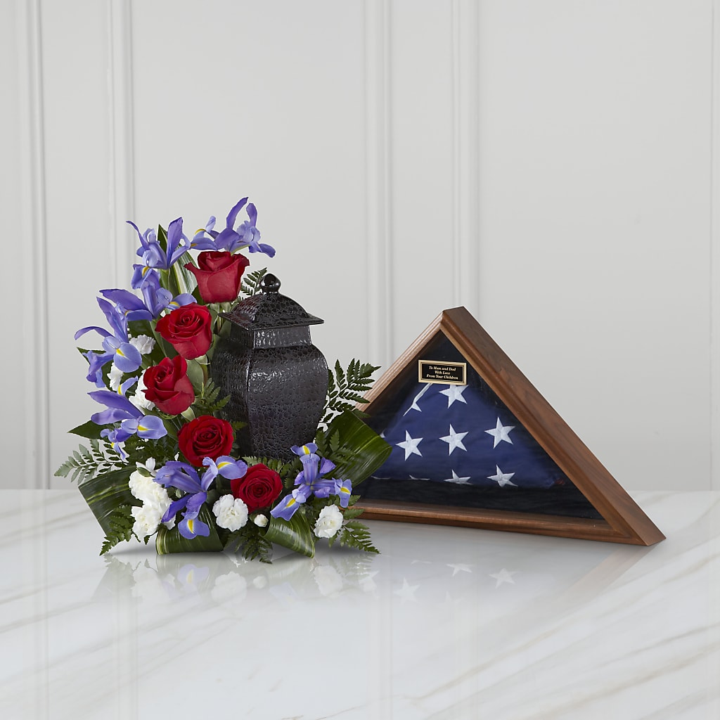 Patriotic Tribute Arrangement – Executive Flowers, El Paso TX