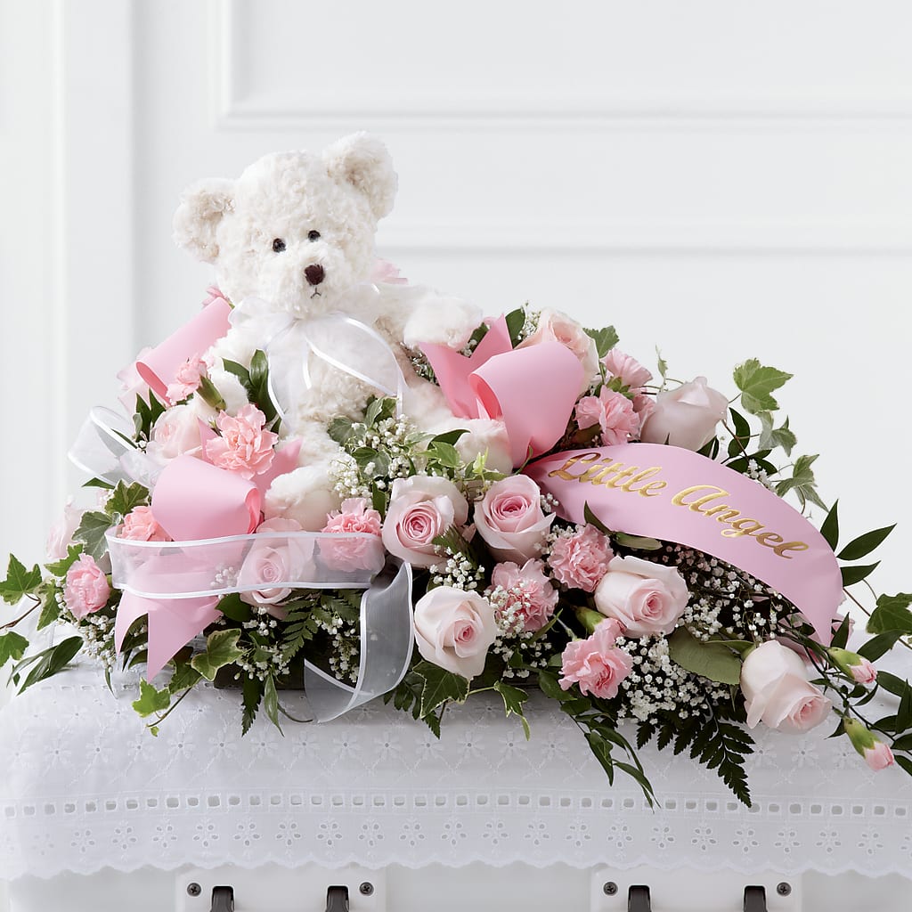 Touch of Sympathy Casket Spray – Executive Flowers, El Paso TX
