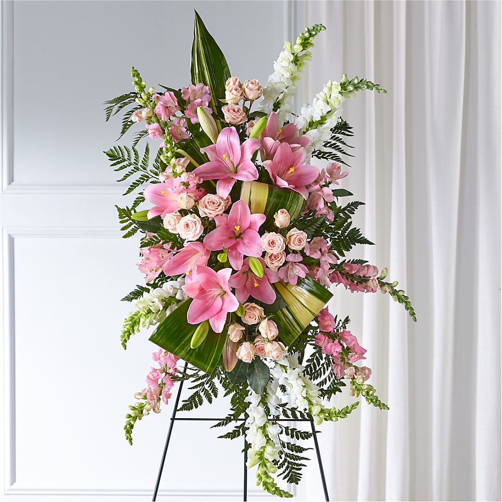 Elegant Embrace Standing Spray – Executive Flowers, El Paso TX