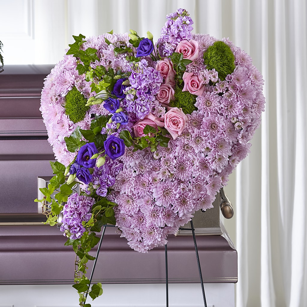 Treasured Love Standing Heart – Executive Flowers, El Paso TX