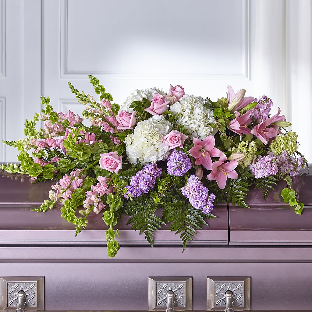 Life's Gratitude Casket Spray – Executive Flowers, El Paso TX