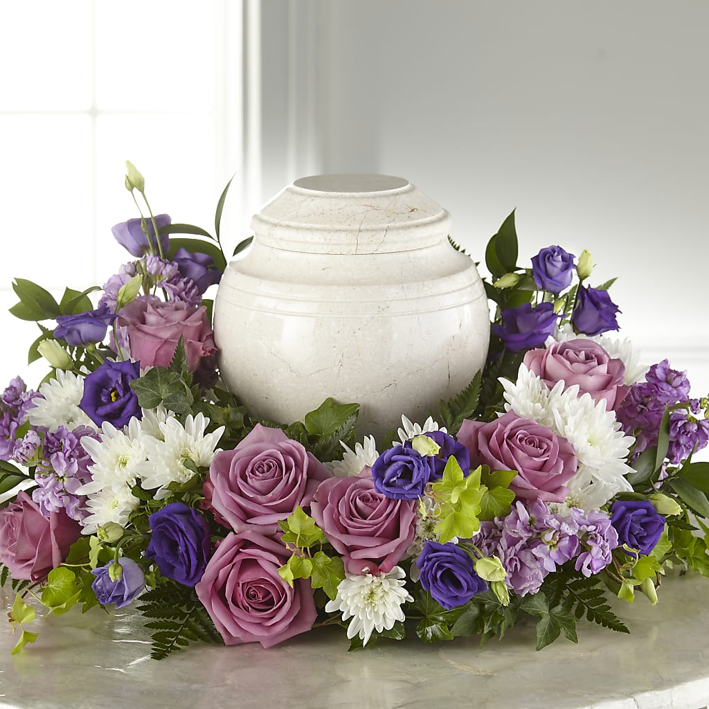 Blooming Sympathy Cremation Adornment – Executive Flowers, El Paso TX