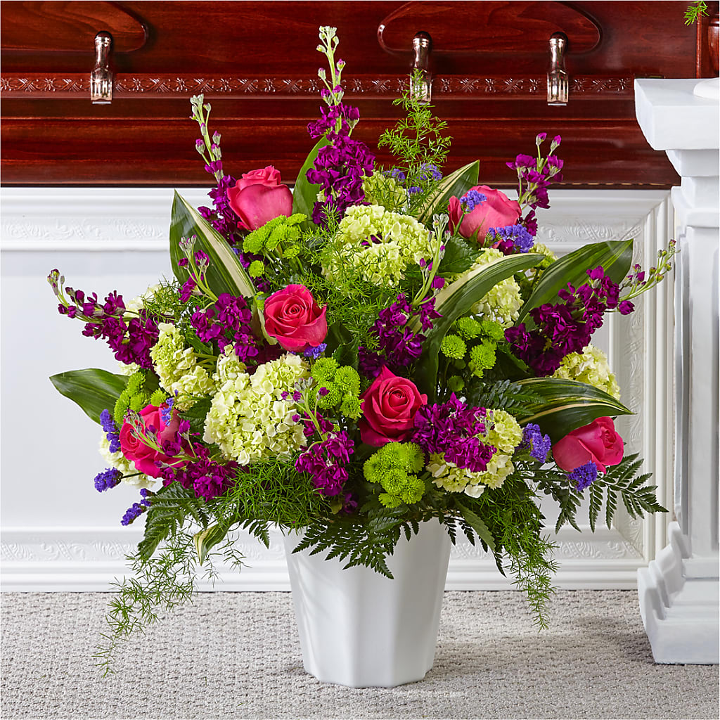 Beautiful Horizons Floor Basket – Executive Flowers, El Paso TX