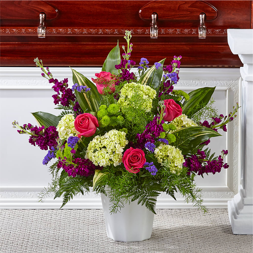 Beautiful Horizons Floor Basket – Executive Flowers, El Paso TX