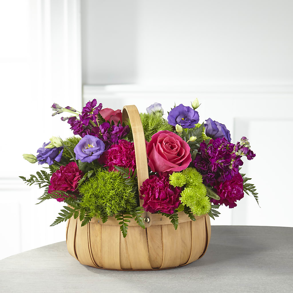 Serene Sanctuary Basket – Executive Flowers, El Paso TX