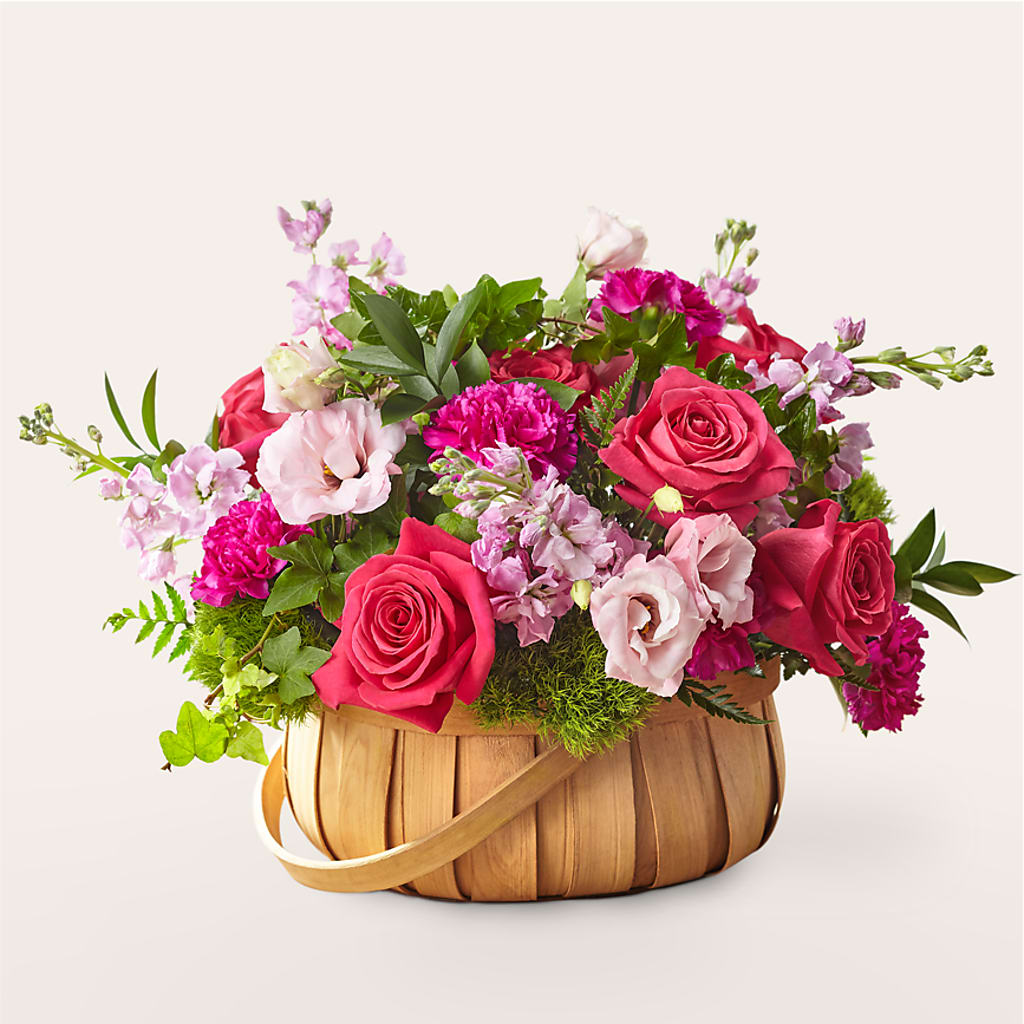 Radiance in Bloom Basket – Executive Flowers, El Paso TX