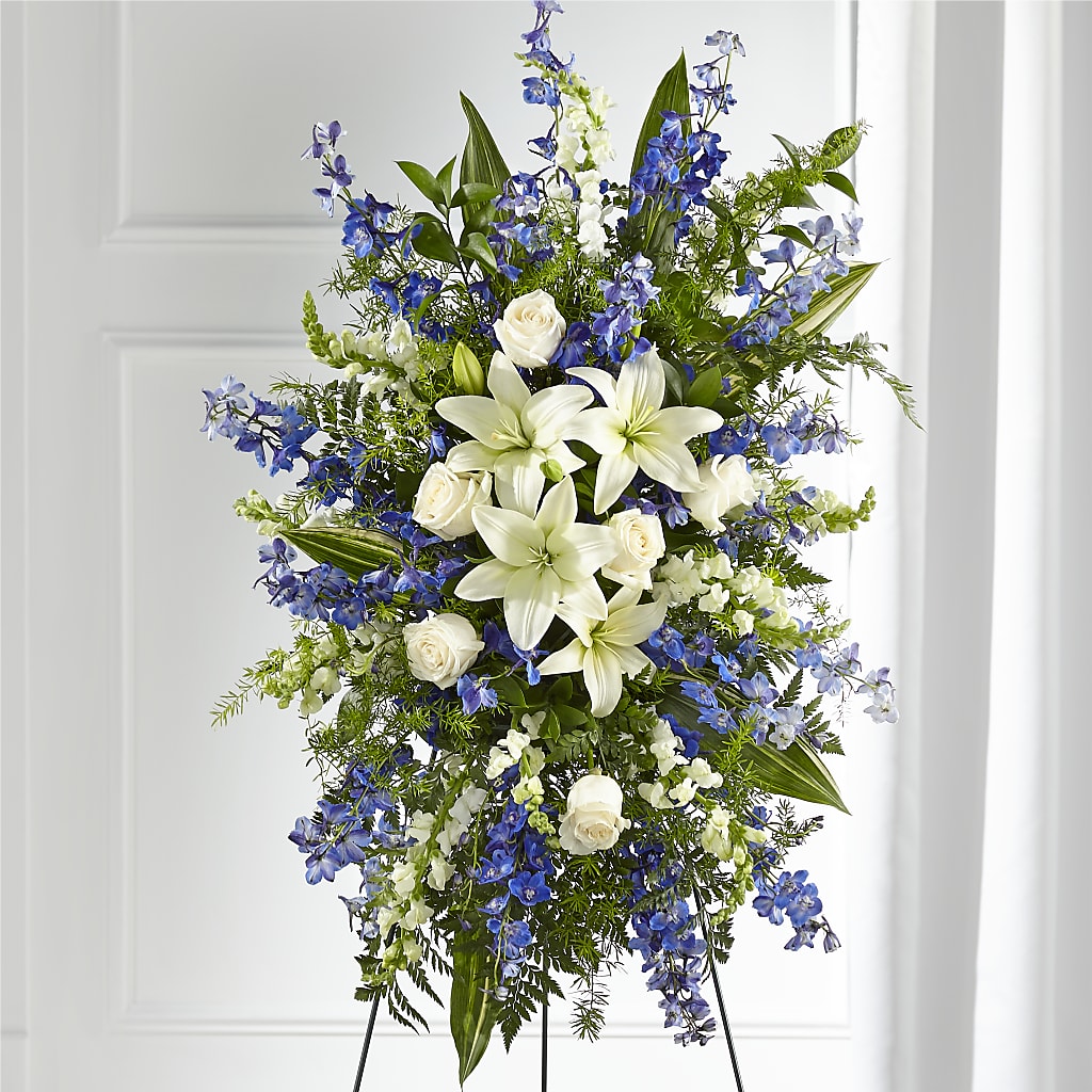 Faithful Friend Standing Spray – Executive Flowers, El Paso TX