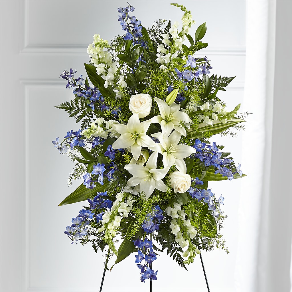 Faithful Friend Standing Spray – Executive Flowers, El Paso TX