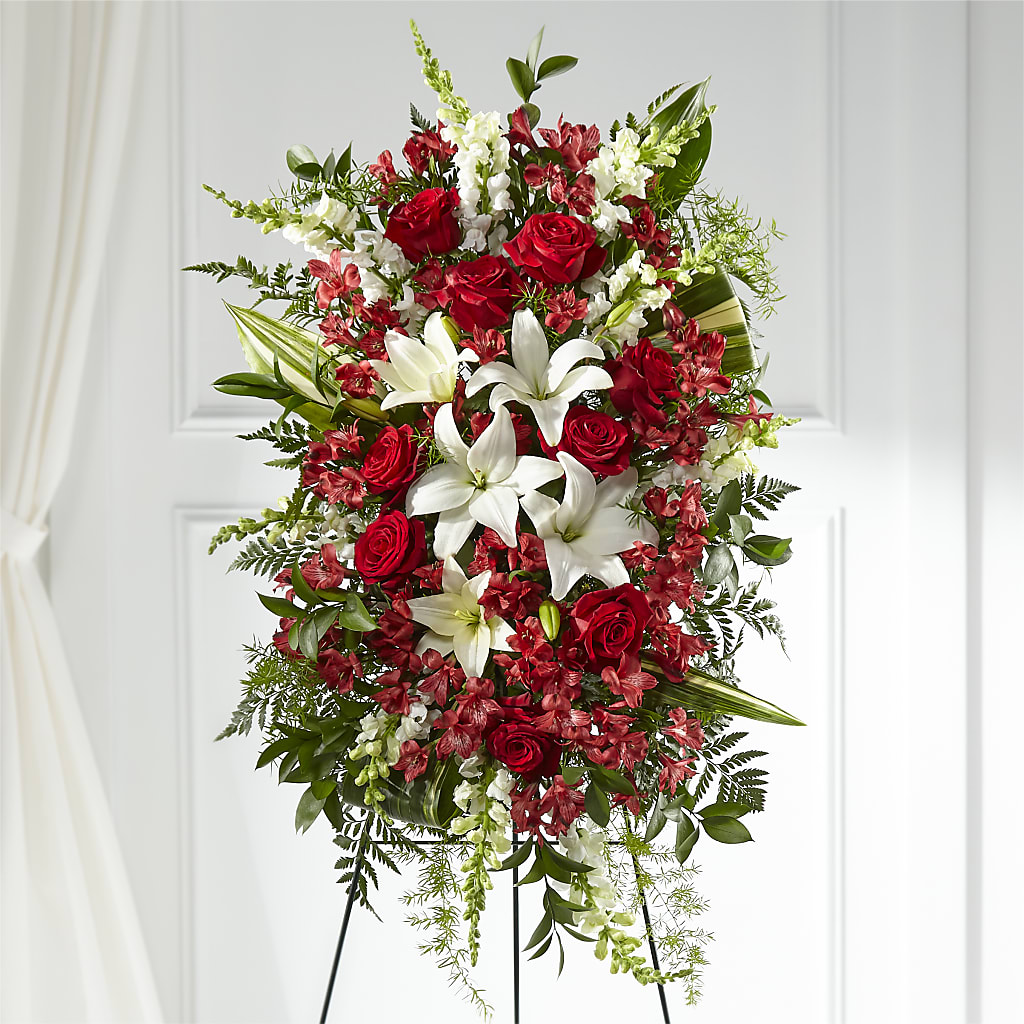 Everlasting Memory Standing Spray – Executive Flowers, El Paso TX