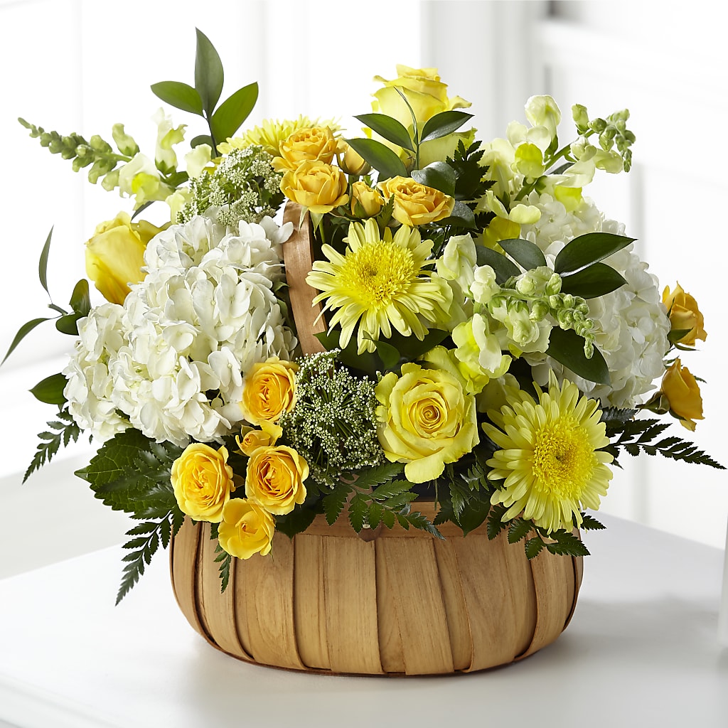 Rustic Remembrance Basket – Executive Flowers, El Paso TX