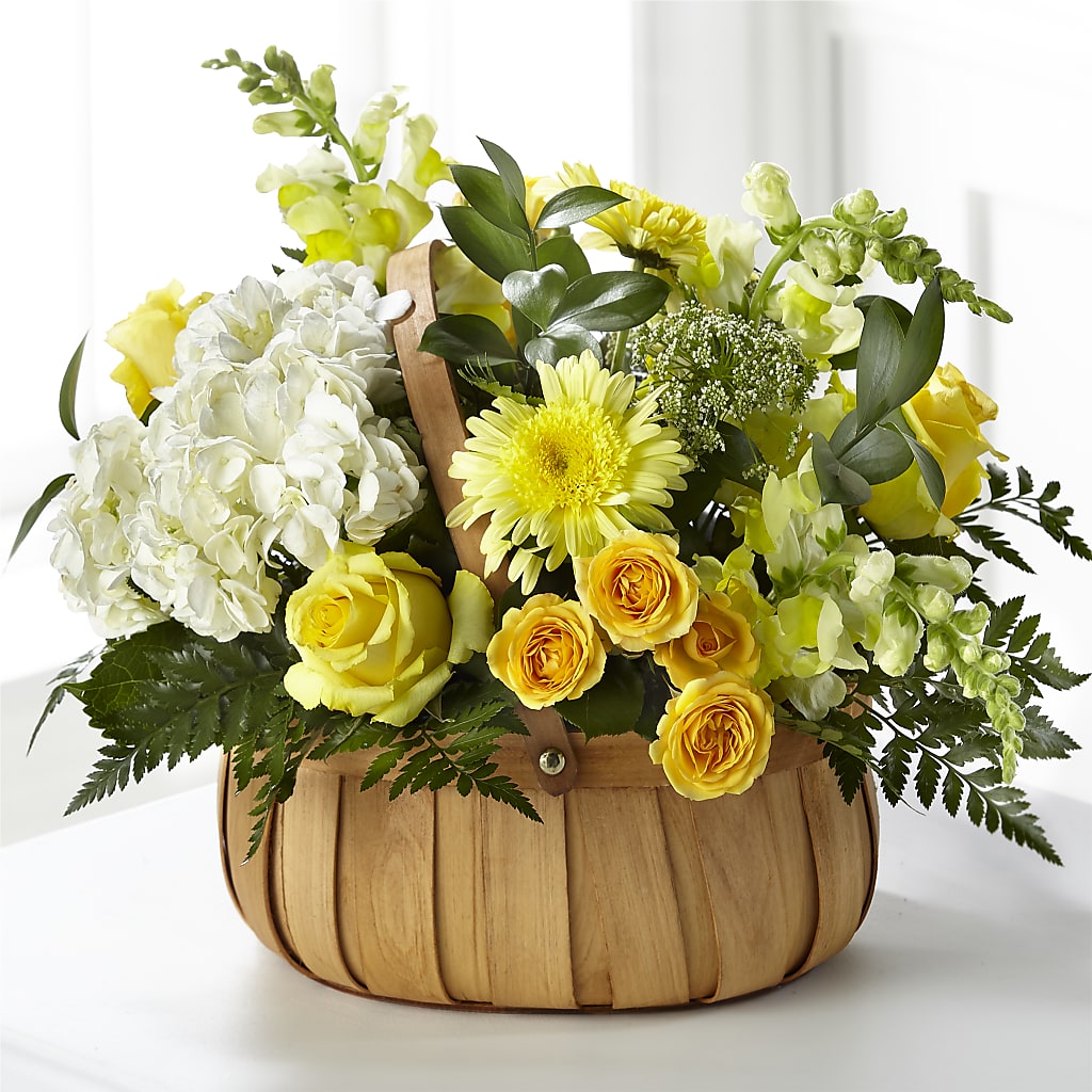 Rustic Remembrance Basket – Executive Flowers, El Paso TX