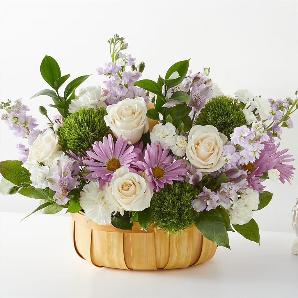 Peace & Love Basket – Executive Flowers, El Paso TX