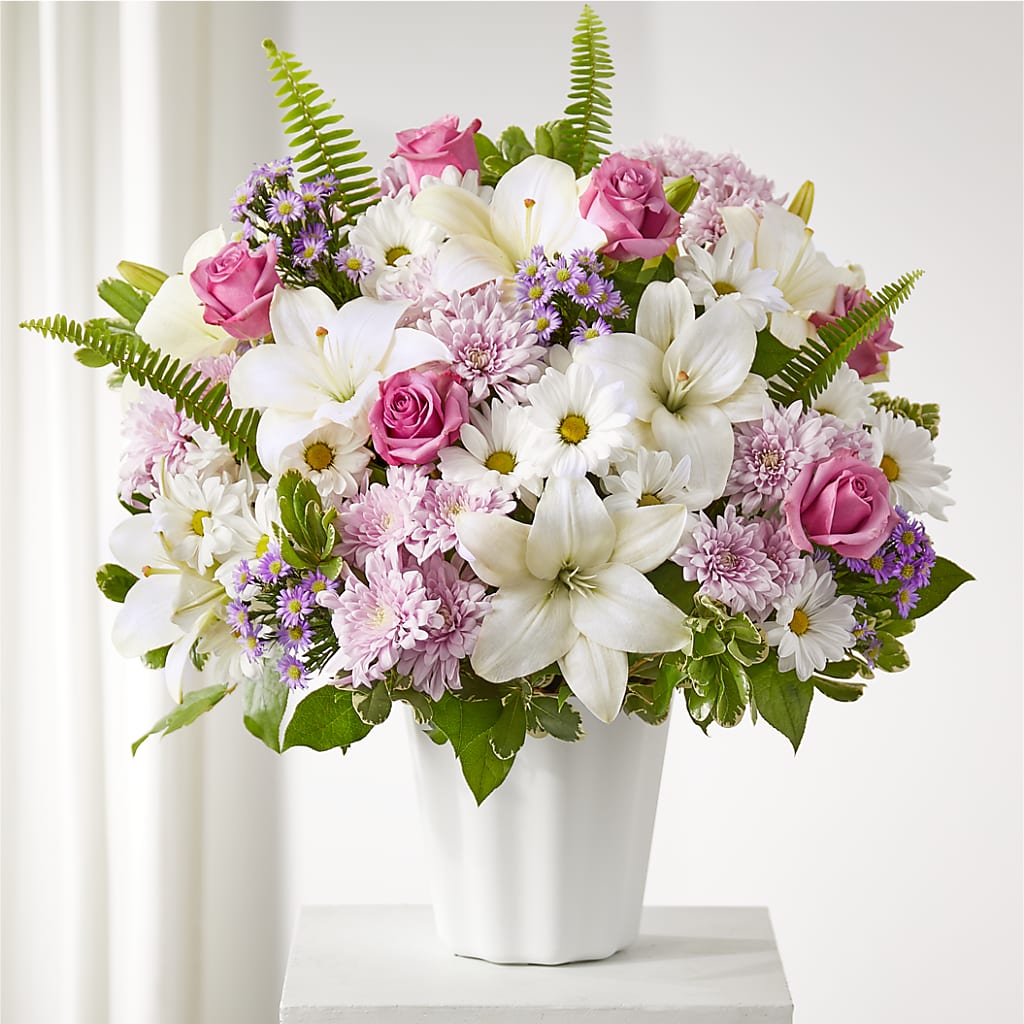 Warmest Thoughts Tabletop Basket – Executive Flowers, El Paso TX