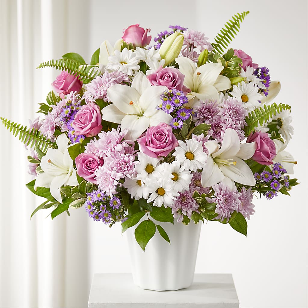 Warmest Thoughts Tabletop Basket – Executive Flowers, El Paso TX