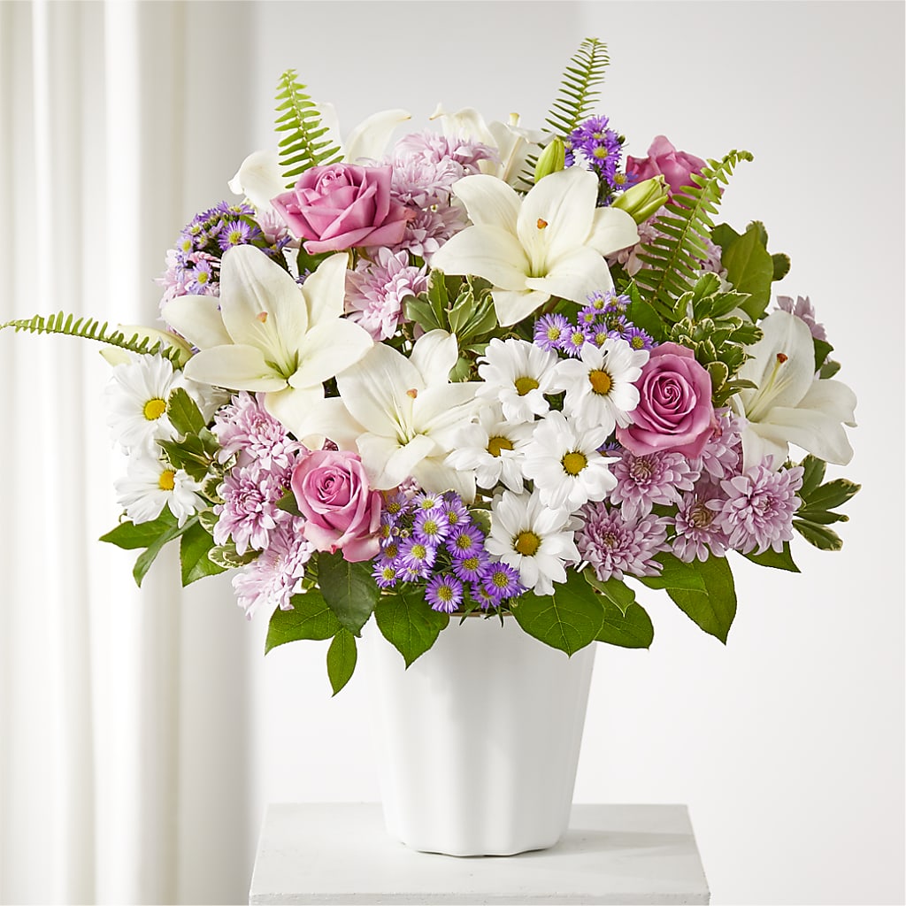 Warmest Thoughts Tabletop Basket – Executive Flowers, El Paso TX
