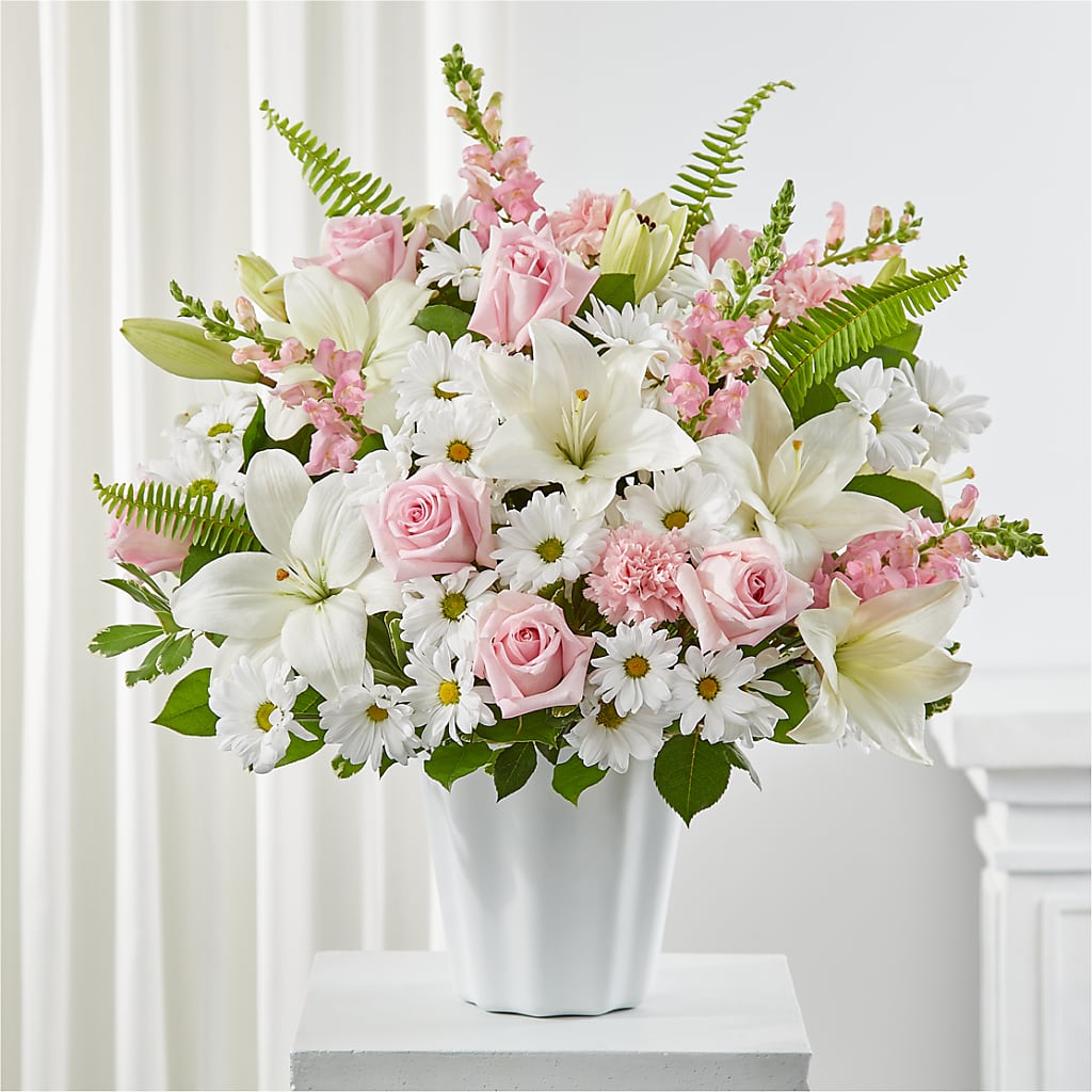 Soft Touch Tabletop Basket – Executive Flowers, El Paso TX