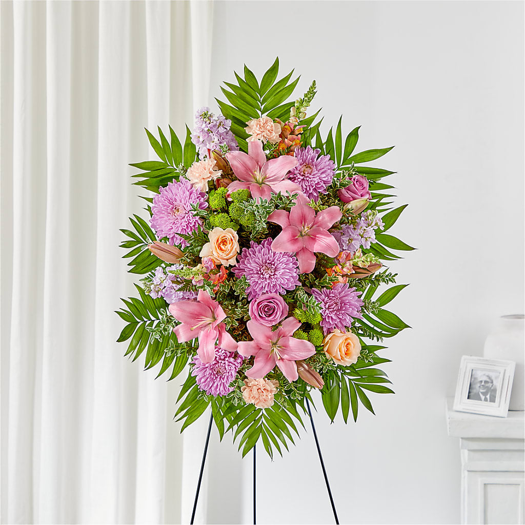 Love & Light Standing Spray – Executive Flowers, El Paso TX