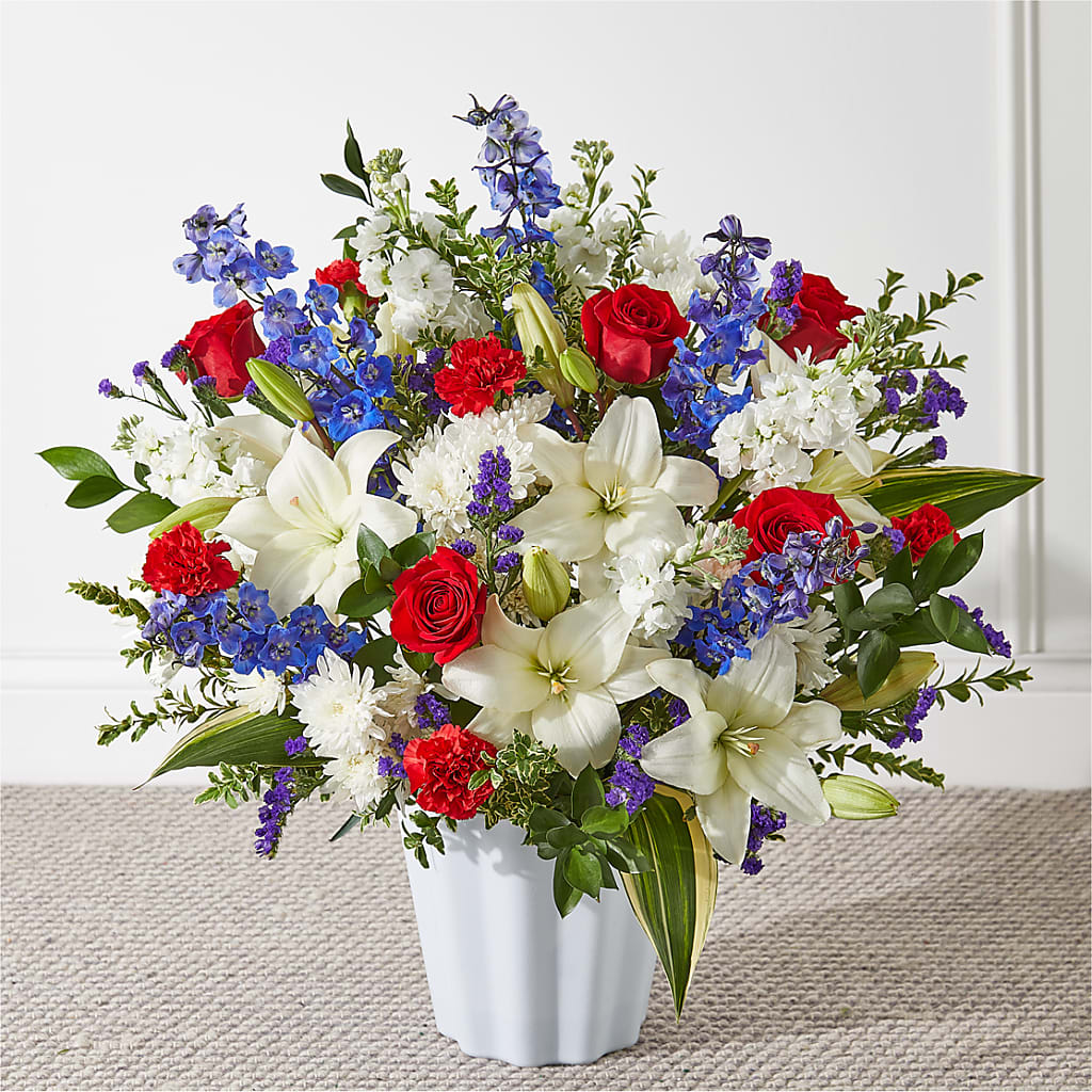 Consoled Floor Basket – Executive Flowers, El Paso TX