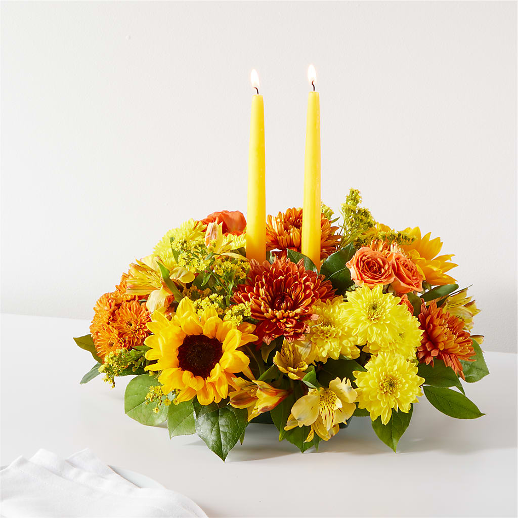 Autumn Harmony Centerpiece – Executive Flowers, El Paso TX