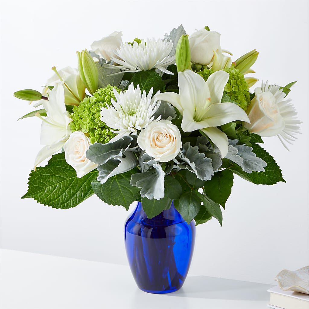Snowy Dreams Bouquet – Executive Flowers, El Paso TX