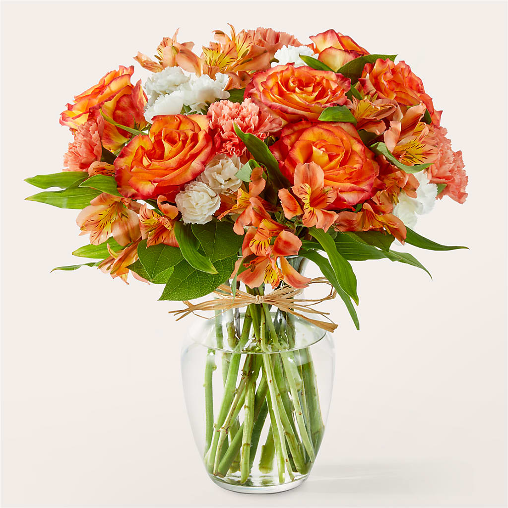 Apricot Glow Bouquet – Executive Flowers, El Paso TX