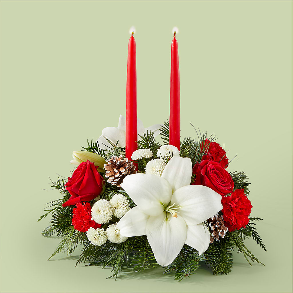 Seasonal Festivities Centerpiece – Executive Flowers, El Paso TX