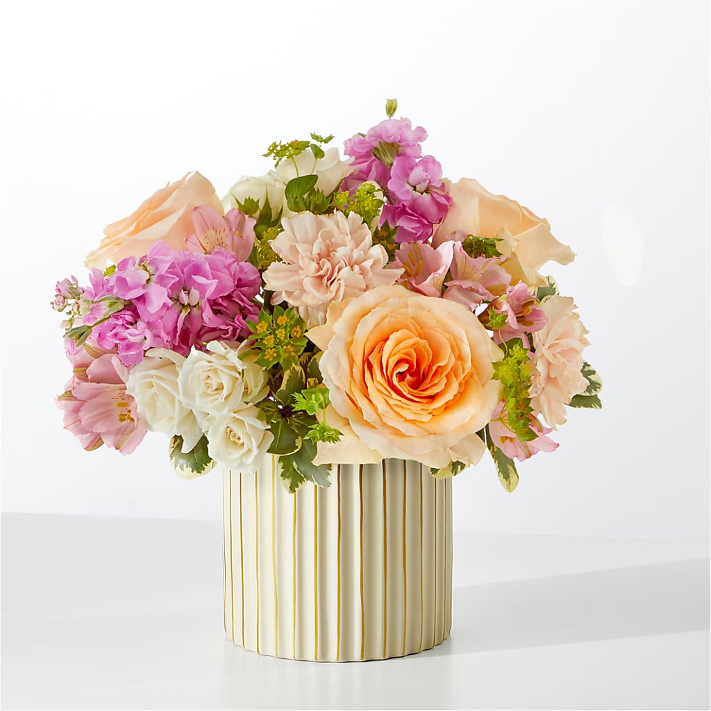 Paradise Bouquet with Ivory Vase – Executive Flowers, El Paso TX