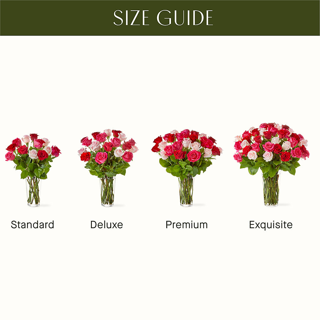 Charming Rose Bouquet – Executive Flowers, El Paso TX