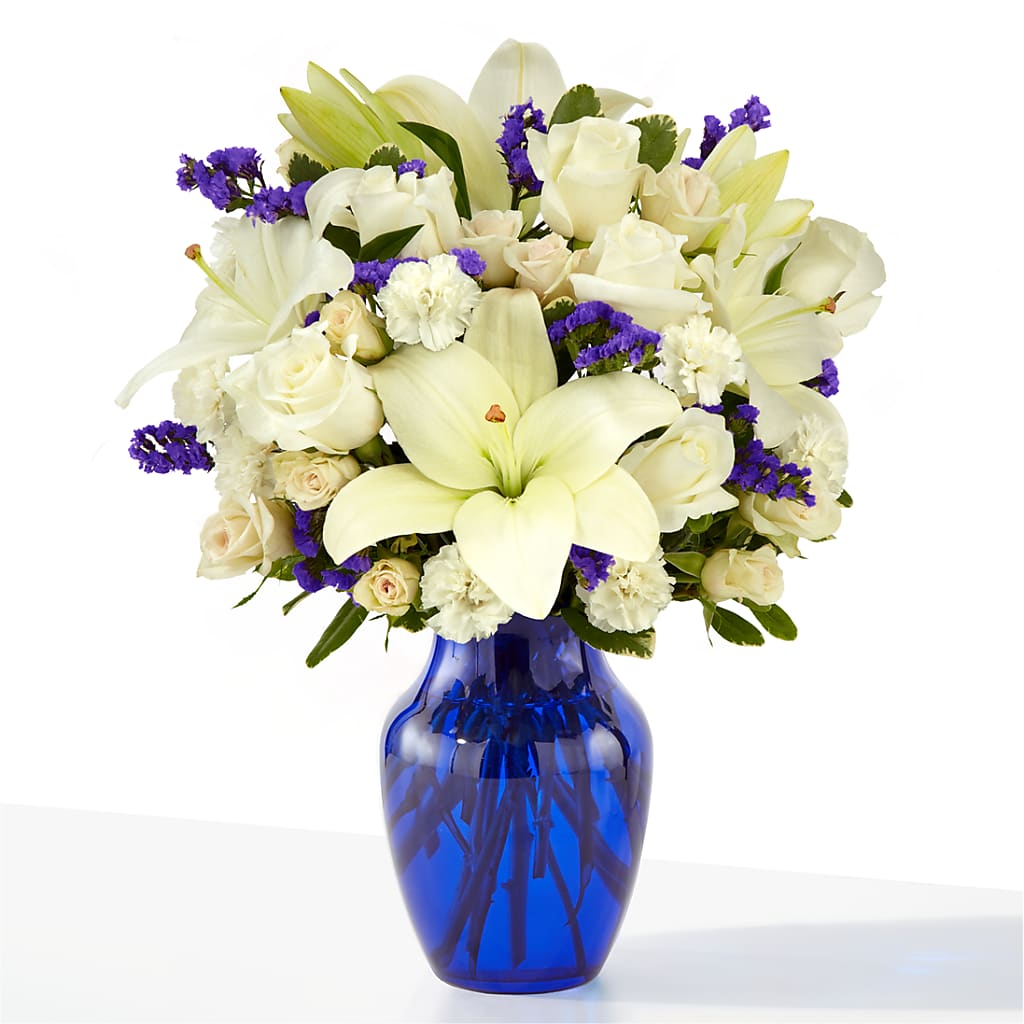 Sapphire Rush Bouquet – Executive Flowers, El Paso TX