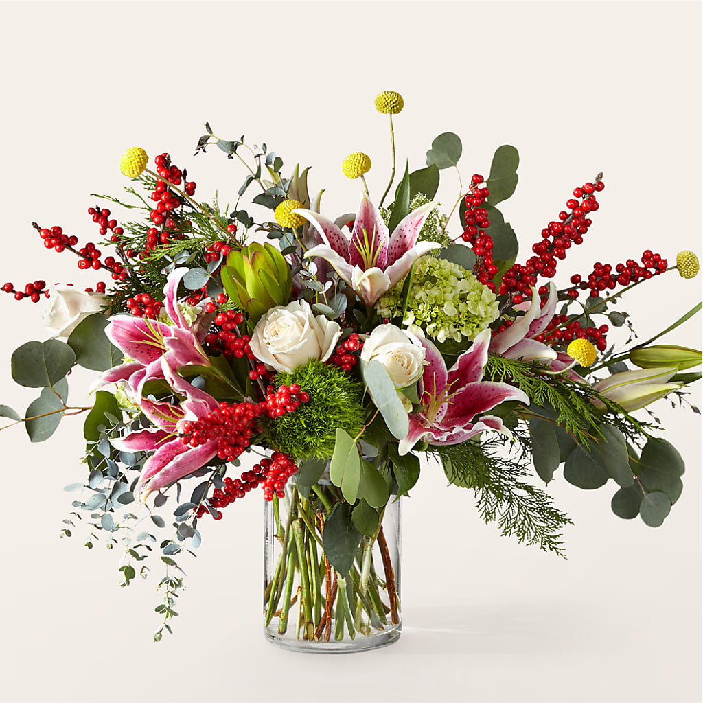 Berry & Bright Bouquet – Executive Flowers, El Paso TX