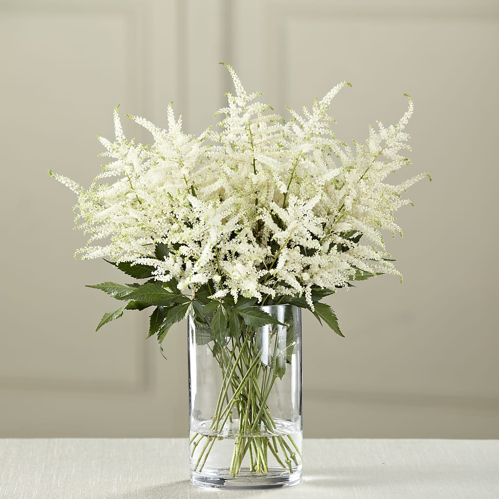 White Astilbe Bouquet – Executive Flowers, El Paso TX