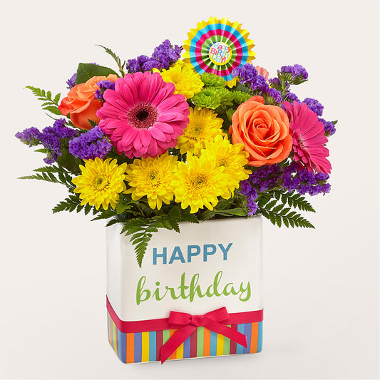 Birthday Brights Bouquet –  Executive Flowers, El Paso TX