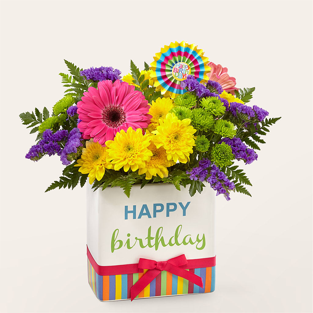 Birthday Brights Bouquet –  Executive Flowers, El Paso TX