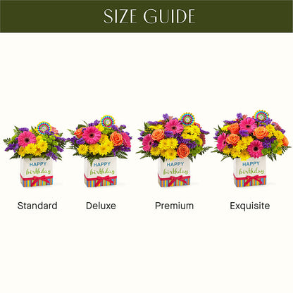 Birthday Brights Bouquet –  Executive Flowers, El Paso TX