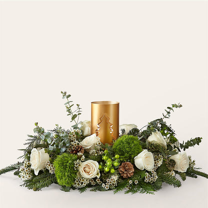 Chestnuts Roasting Centerpiece –  Executive Flowers, El Paso TX