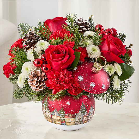 Christmas Carols Ornament –  Executive Flowers, El Paso TX